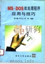 MS-DOS批处理程序应用与技巧（1995 PDF版）