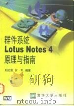 群件系统Lotus Notes 4原理与指南 1997 PDF电子版封面 7302024545 刘红岩,何军编著