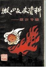 微山文史资料 第4辑 1996 PDF电子版封面 中国人民政治协商会议,山东省微山县委员会文史资料委员会