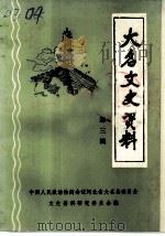 大名文史资料 第3辑 1992 PDF电子版封面 中国人民政治协商会议河北省大名县委员会文史资料研究委员会