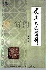 文安文史资料 第6辑 1997 PDF电子版封面 中国人民政治协商会议文安县委员会文史资料研究委员会编