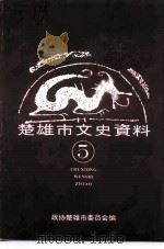 楚雄市文史资料  第5辑（1999 PDF版）