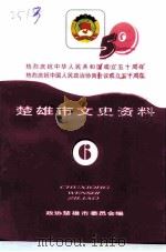 楚雄市文史资料 第6辑 1999 PDF电子版封面 中国人民政治协商会议楚雄市委员会