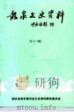 龙泉文史资料 第11辑 工商经济专辑 1991 PDF电子版封面 中国人民政治协商会议浙江省龙泉市委员会文史资料研究委员会编