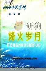 响水文史资料  第5辑  烽火岁月（ PDF版）