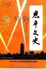 恩平文史  第28期（1994 PDF版）