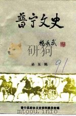 普宁文史 第5辑 1991 PDF电子版封面 普宁县政协文史资料委员会编
