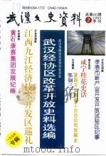 武汉文史资料 1995年 第2辑 总第60辑 武汉经协区改革开放史料选编 1995 PDF电子版封面 《武汉文史资料》编辑部