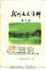 龙州文史资料 第10辑 1990 PDF电子版封面 130330 政协龙州县委员会文史资料委员会