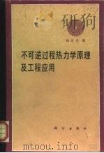 不可逆过程热力学原理及工程应用 1989 PDF电子版封面 7030007069 杨东华著