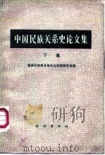 中国民族关系史论文集  下   1982.10  PDF电子版封面  11049·8  国家民族事务委员会政策研究室 