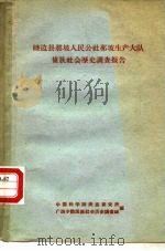 睦边县那坡人民公社那坡生产大队僮族社会历史调查报告（ PDF版）