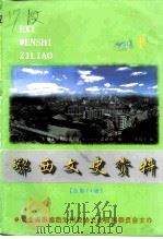 鄂西文史资料  1999年第1辑  总第24辑（1999 PDF版）