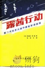 露茜行动 第二次世界大战中最秘密的间谍网 1985 PDF电子版封面 5319·39 (英)安东尼·里德,戴维·费希尔