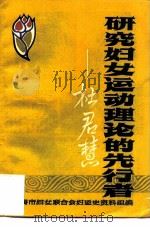 研究妇女运动理论的先行者-杜君慧（ PDF版）