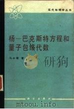 杨-巴克斯特方程和量子包络代数 1993 PDF电子版封面 703003385X 马中骐著