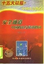 安全通道 中国政治发展新路向 1998 PDF电子版封面 7503516844 侯少文著