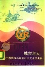 城市与人  当代中国城市小说的社会文化学考察（1989 PDF版）