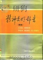 精神文明辞书  续编（1995 PDF版）