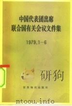 中国代表团出席联合国有关会议文件集  1979.1-6   1979  PDF电子版封面  3003·1602  世界知识出版社编 
