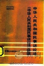 中华人民共和国民事诉讼法 1991 PDF电子版封面 7800780473 胡康生,肖峋主编