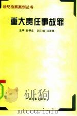 重大责任事故罪（1996 PDF版）