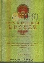 中华人民共和国法律分类总览  经济法卷  中（1994 PDF版）