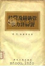 铁管及铸铁管水力计算表（1954 PDF版）