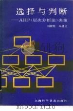 选择与判断-AHP 层次分析法 决策（1990 PDF版）