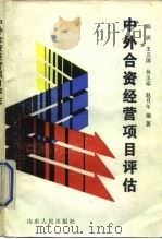中外合资经营项目评估 1990 PDF电子版封面 720906524 陈琪等编