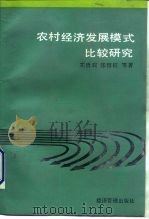 农村经济发展模式比较研究（1992 PDF版）
