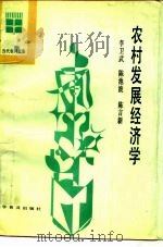 农村发展经济学（1989 PDF版）