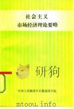 社会主义市场经济理论要略（ PDF版）