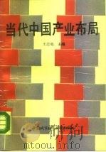 当代中国产业布局 1990 PDF电子版封面 7507403149 王志电主编