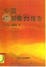 中国国家能力报告 1993 PDF电子版封面 7205027829 王绍光,胡鞍钢著