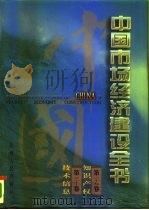 中国市场经济建设全书  第二十九卷  知识产权  第三十卷  技术信息（ PDF版）