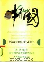 中国：宏观经济稳定与工业增长（1990 PDF版）