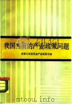 我国当前的产业政策问题 1990 PDF电子版封面 780058111X 国家计委产业政策司编