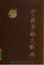 实用劳动大辞典（1991 PDF版）