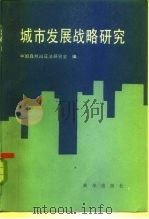 城市发展战略研究（1985 PDF版）