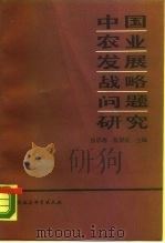 中国农业发展战略问题研究（1988 PDF版）