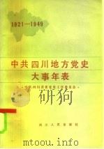 中共四川地方党史大事年表 1985 PDF电子版封面 3118·285 中共四川省委党史工作委员会