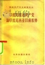 印度尼西亚共产党论印度尼西亚目前形势（1958 PDF版）