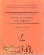 INTERNATIONAL LITHOSPHERE PROGRAM（ PDF版）