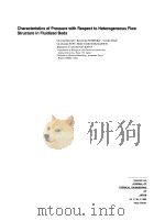 Characteristics of Pressure with Respect to Heterogeneous Flow Structure in Fluidized Beds（ PDF版）