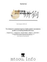 POWDER TECHNOLOGY（ PDF版）