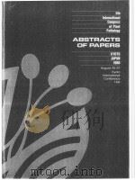 ABSTRACTS OF PAPERS PDF电子版封面
