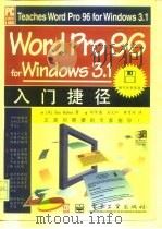 Word Pro 96 for Windows 3.1入门捷径 1996 PDF电子版封面 7505335731 (美)Sue Reber著;邱仲潘译