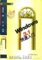 Windows 3.1快速入门（1994 PDF版）