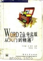 Word 7.0中文版从入门到精通（1996 PDF版）